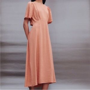 Midi Open Back Dress
